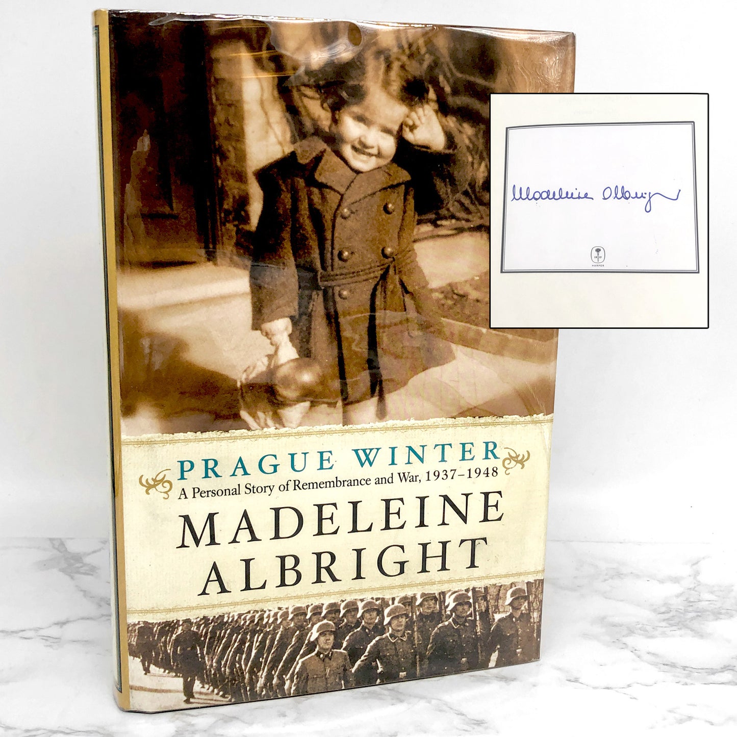 Prague Winter by Madeleine Albright SIGNED! [FIRST EDITION] 2012 • HarperCollins