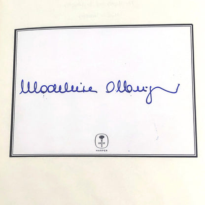 Prague Winter by Madeleine Albright SIGNED! [FIRST EDITION] 2012 • HarperCollins
