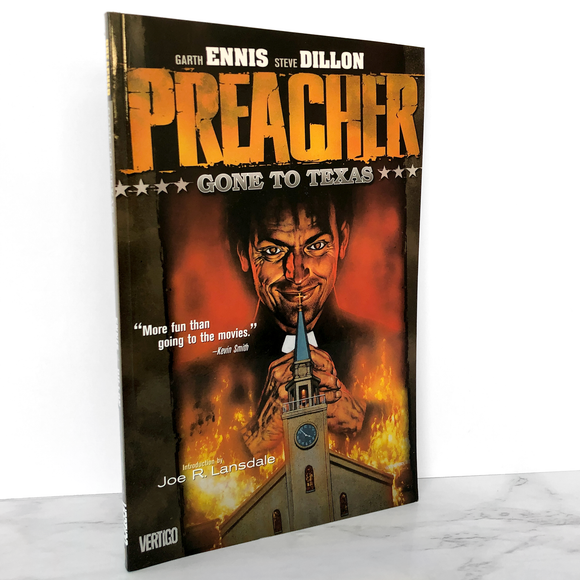 Preacher Volume 1: Gone to Texas by Garth Ennis & Steve Dillon [FIRST EDITION / 1996]