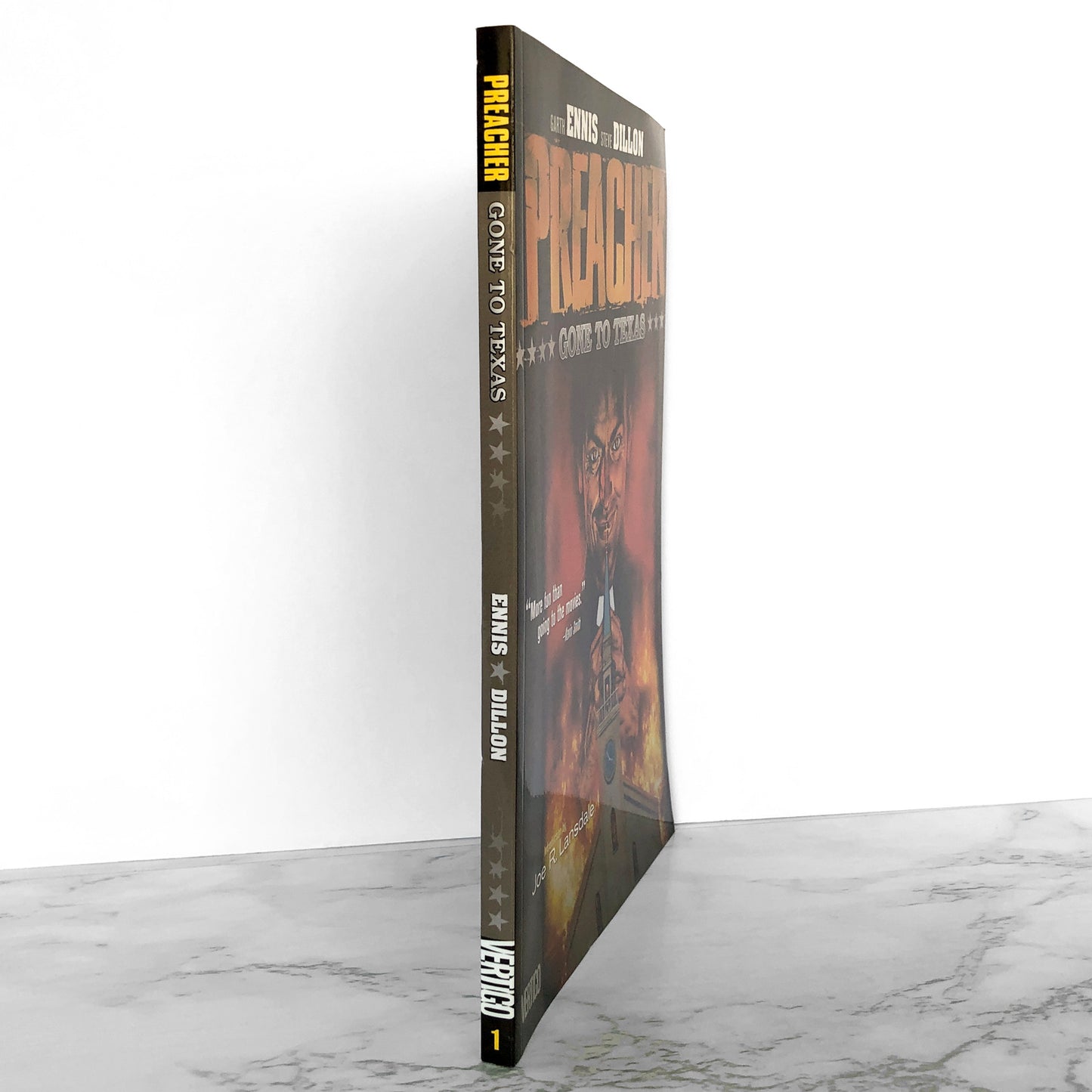 Preacher Volume 1: Gone to Texas by Garth Ennis & Steve Dillon [FIRST EDITION / 1996]
