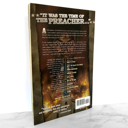 Preacher Volume 1: Gone to Texas by Garth Ennis & Steve Dillon [FIRST EDITION / 1996]