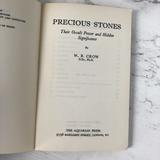 Precious Stones: Their Occult Power & Hidden Significance by W.B. Crow [1968 / AQUARIAN PRESS] - Bookshop Apocalypse