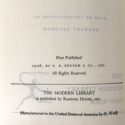 Precious Bane by Mary Webb [ANTIQUE HARDCOVER] 1945 • The Modern Library