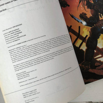 Predator Omnibus VOLUME 1 [2007 PAPERBACK] - Bookshop Apocalypse