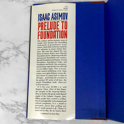 Prelude to Foundation by Isaac Asimov [FIRST EDITION] 1988