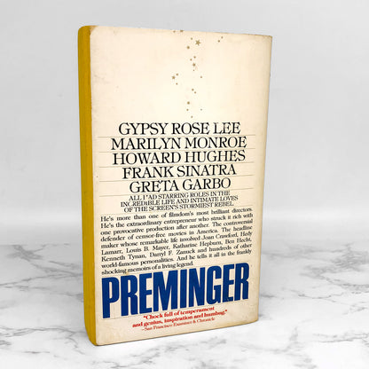 Preminger: An Autobiography by Otto Preminger [FIRST PAPERBACK PRINTING] 1979