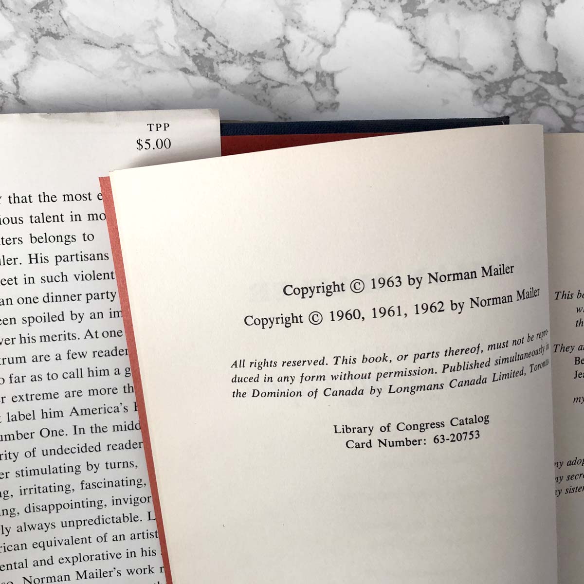 The Presidential Papers by Norman Mailer [FIRST EDITION / FIRST PRINTING] 1963