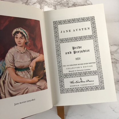 Pride and Prejudice by Jane Austen [THE EASTON PRESS] - Bookshop Apocalypse