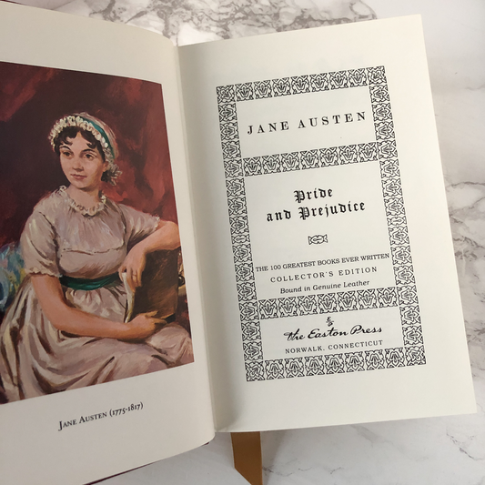 Pride and Prejudice by Jane Austen [THE EASTON PRESS] - Bookshop Apocalypse