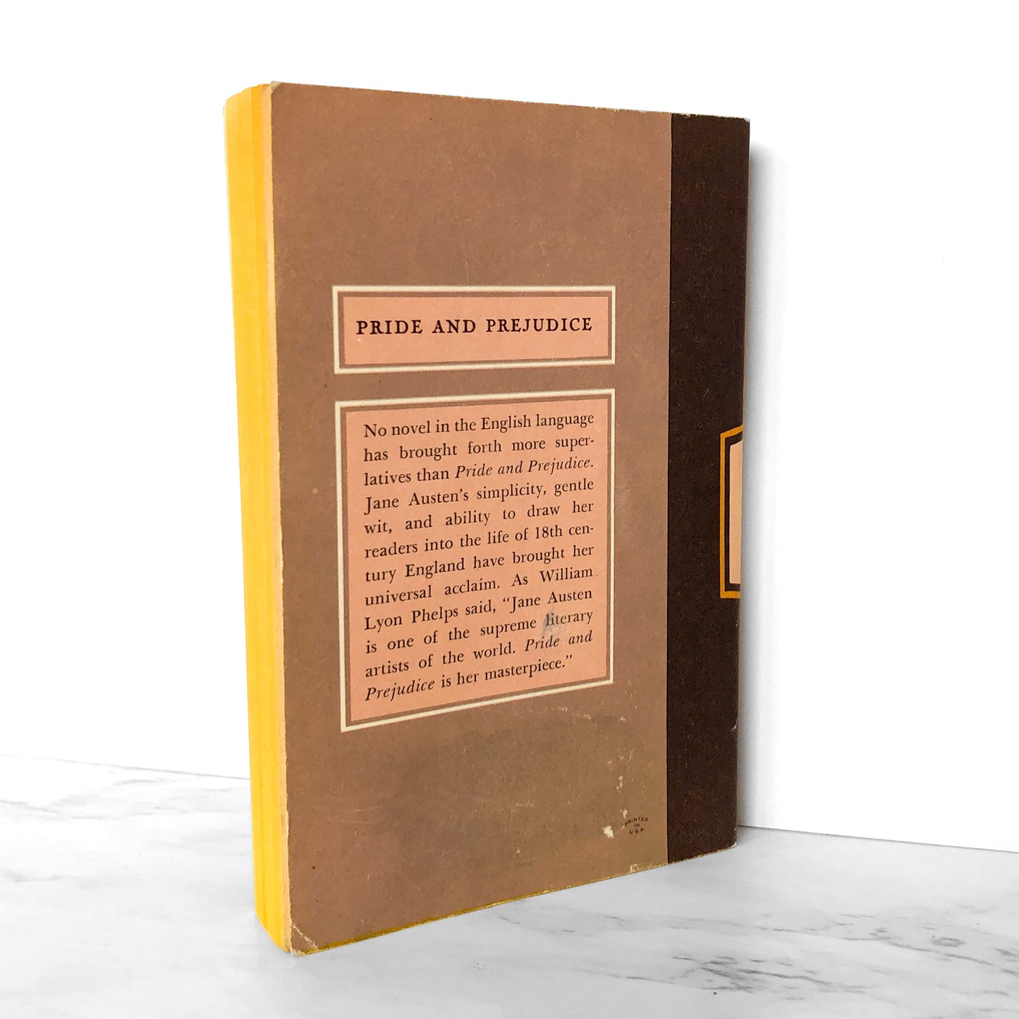 Pride and Prejudice by Jane Austen [1956 PAPERBACK] The Pocket Library