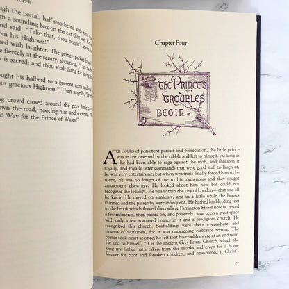 The Prince and the Pauper by Mark Twain [ILLUSTRATED HARDCOVER / 1988]