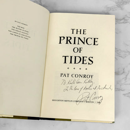 The Prince of Tides by Pat Conroy SIGNED! [FIRST EDITION • FIRST PRINTING] 1986