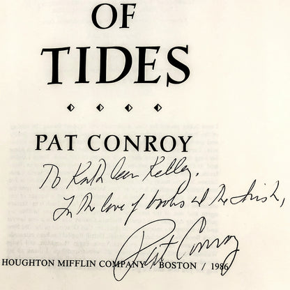 The Prince of Tides by Pat Conroy SIGNED! [FIRST EDITION • FIRST PRINTING] 1986
