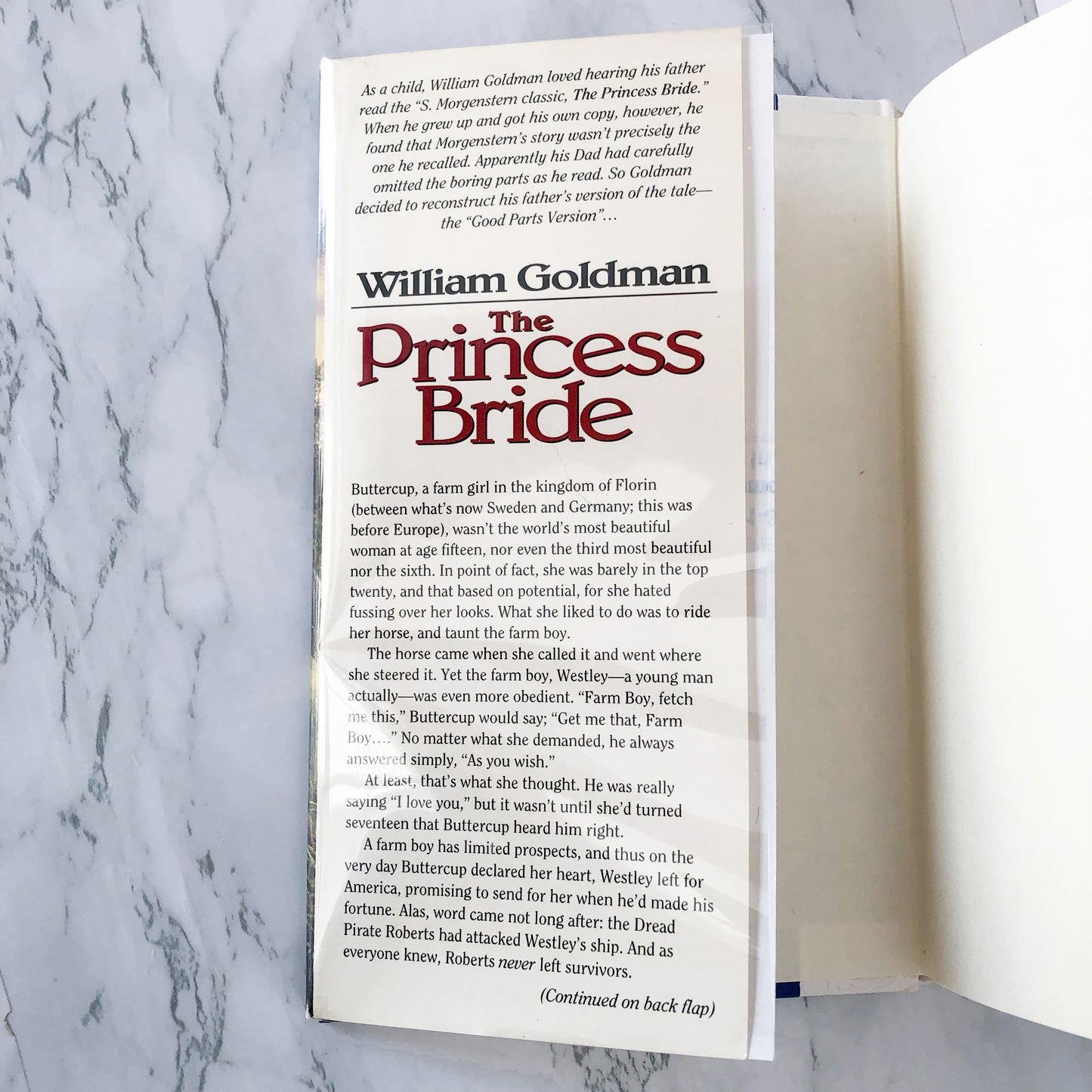 The Princess Bride by William Goldman [RARE SFBC HARDCOVER / 1973]