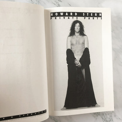 Private Parts by Howard Stern [FIRST EDITION] - Bookshop Apocalypse