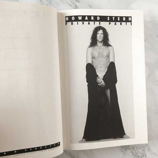 Private Parts by Howard Stern [FIRST EDITION] - Bookshop Apocalypse