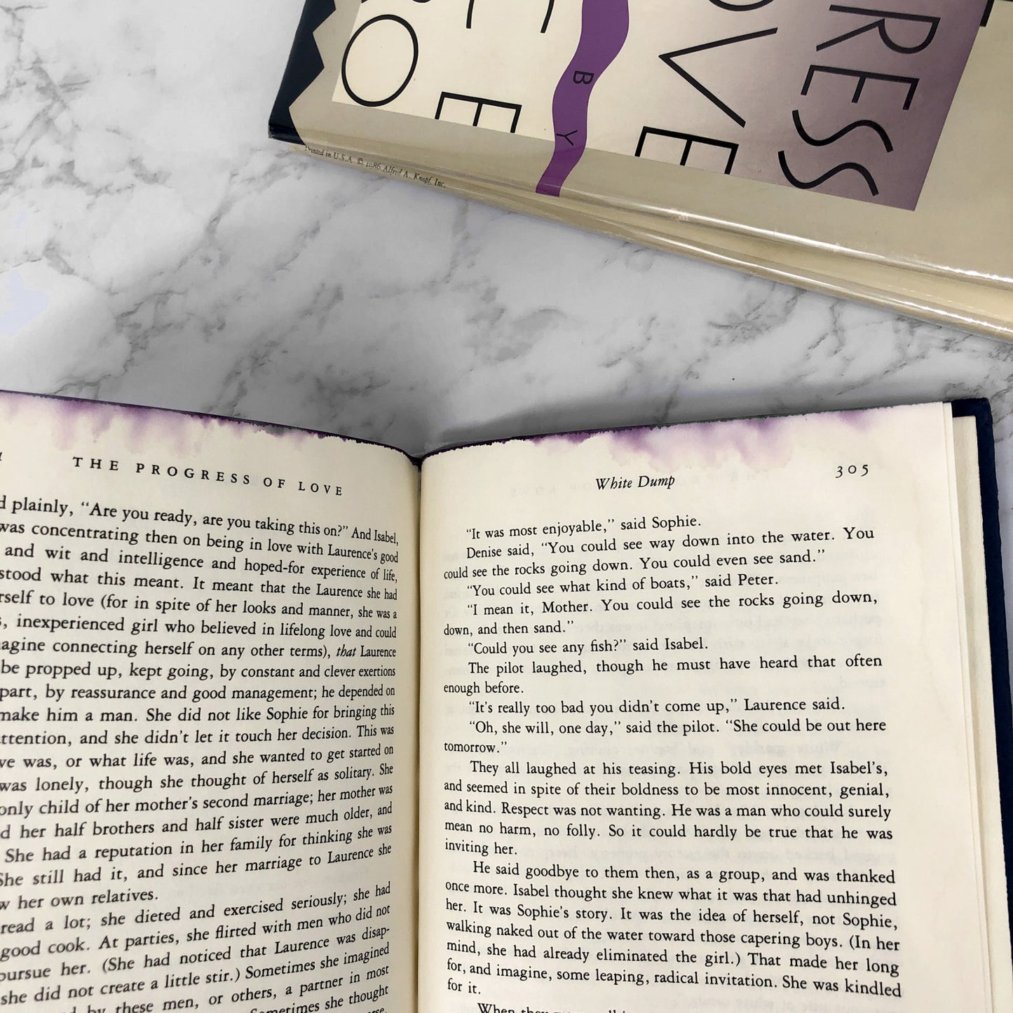 The Progress of Love by Alice Munro SIGNED! [FIRST EDITION / FIRST PRINTING] 1986