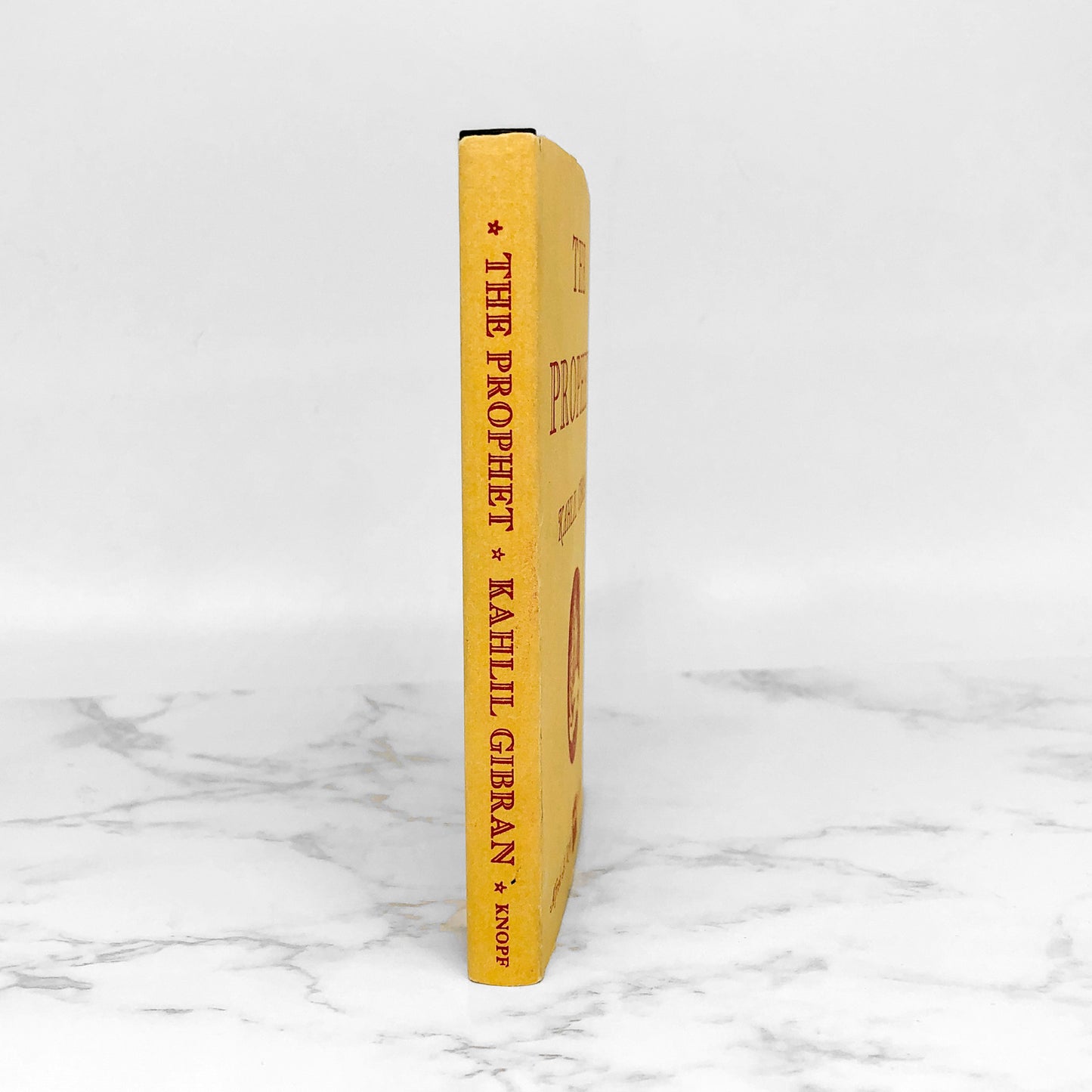 The Prophet by Kahlil Gibran [POCKET EDITION] 1964 • Miniature Hardcover • Knopf