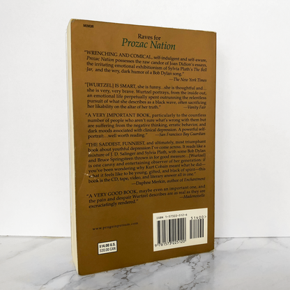 Prozac Nation by Elizabeth Wurtzel - Bookshop Apocalypse