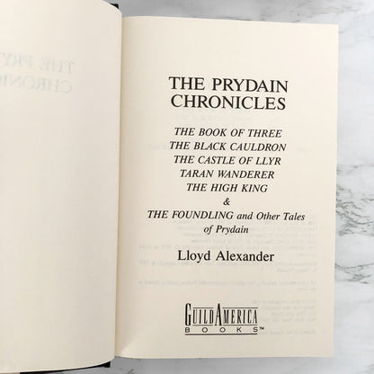 The Complete Prydain Chronicles by Lloyd Alexander [GUILD OMNIBUS / 1991]