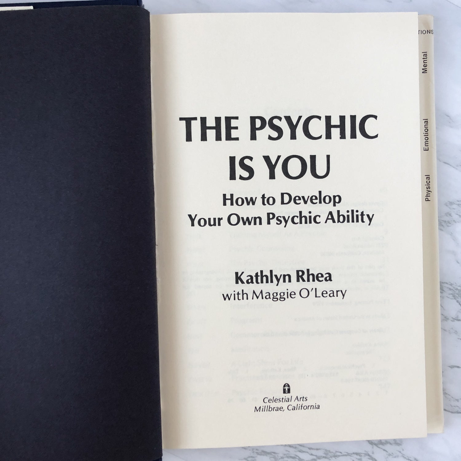 The Psychic is You: How to Develop Your Own Psychic Ability by Kathlyn Rhea [FIRST EDITION] - Bookshop Apocalypse