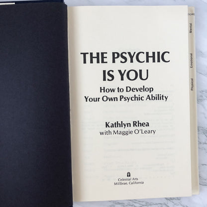 The Psychic is You: How to Develop Your Own Psychic Ability by Kathlyn Rhea [FIRST EDITION] - Bookshop Apocalypse