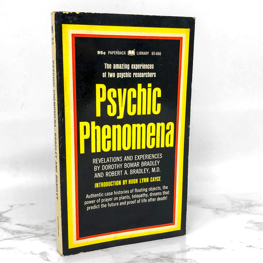 Psychic Phenomena: Revelations and Experiences by Dorothy Bomar & Robert Bradley [1971 PAPERBACK]