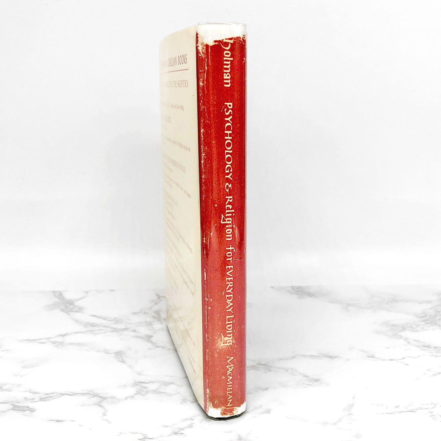 Psychology & Religion for Everyday Living by Charles T. Holman [FIRST EDITION] 1949 ❧ The Macmillan Co.
