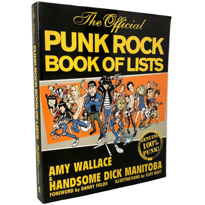 The Official Punk Rock Book of Lists by Amy Wallace & Handsome Dick Manitoba - Bookshop Apocalypse