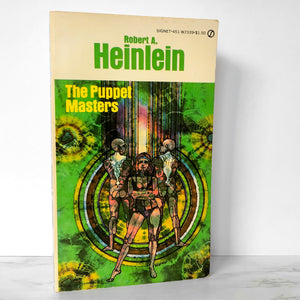 The Puppet Masters by Robert A. Heinlein [1951 PAPERBACK]