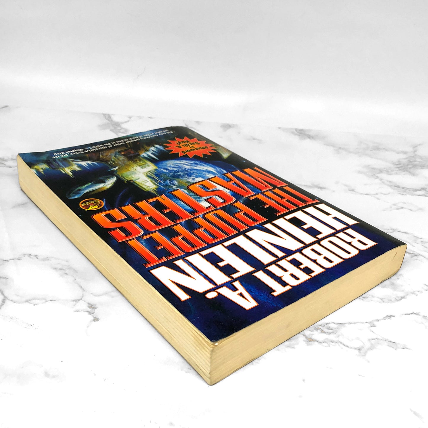 The Puppet Masters by Robert A. Heinlein [TRADE PAPERBACK RE-ISSUE] 2009 • BAEN