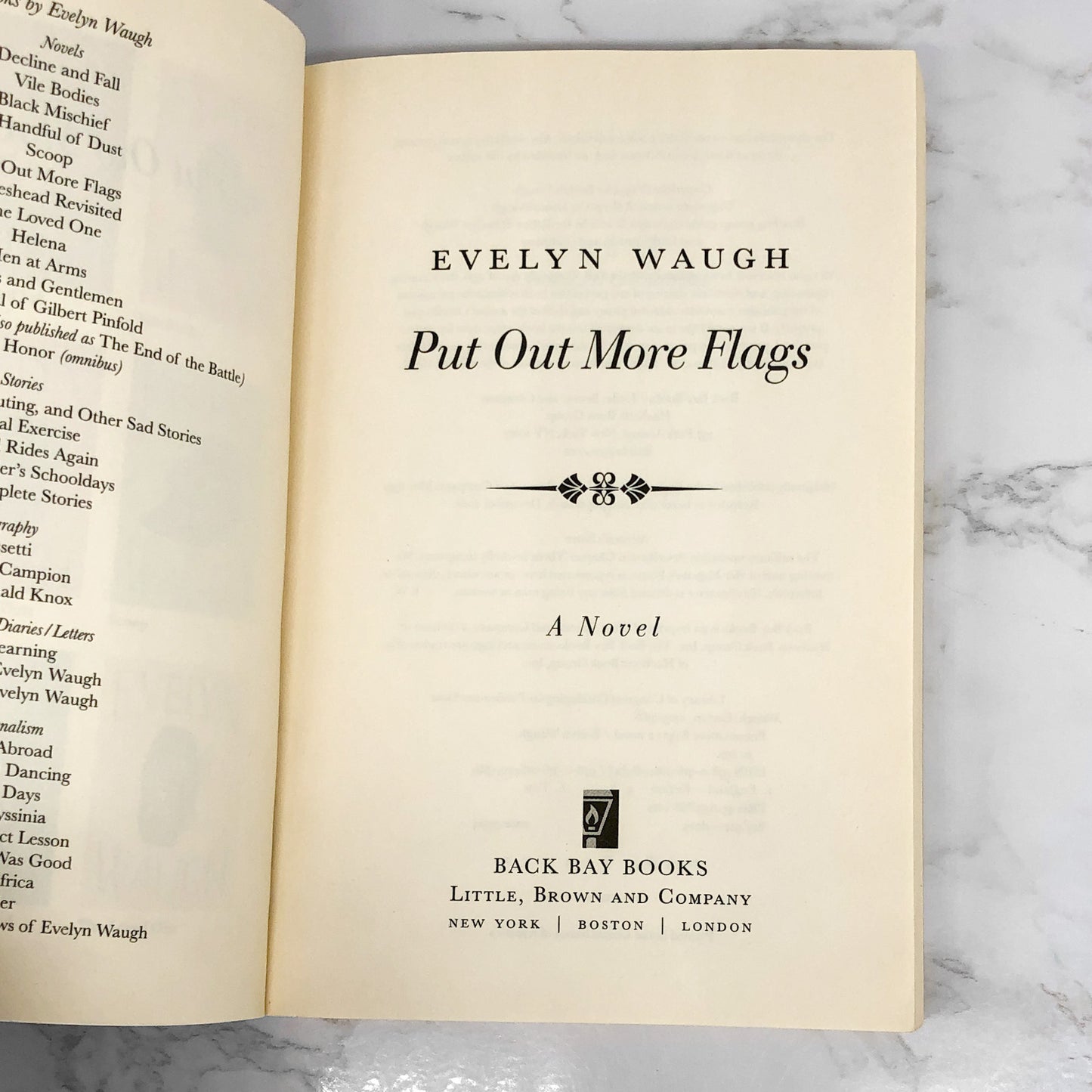 Put Out More Flags by Evelyn Waugh [2012 TRADE PAPERBACK]