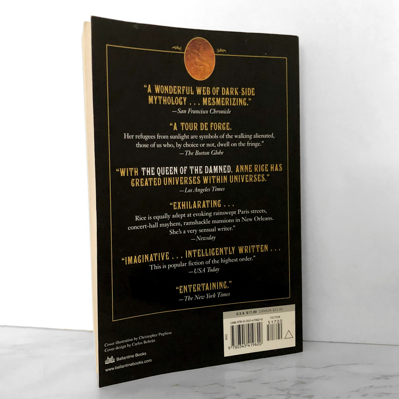 Queen of the Damned by Anne Rice [TRADE PAPERBACK / 1997]