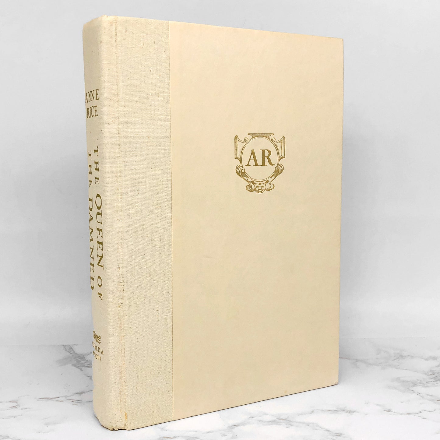 The Queen of the Damned by Anne Rice [FIRST EDITION] 6th Print  ❧ 1992