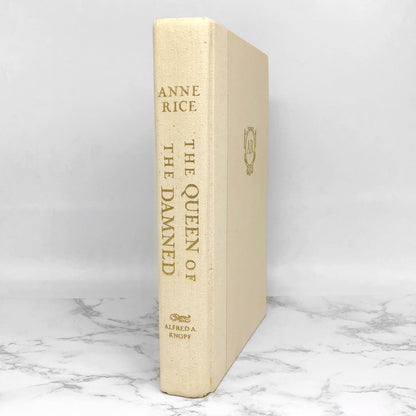 The Queen of the Damned by Anne Rice [FIRST EDITION] 6th Print  ❧ 1992