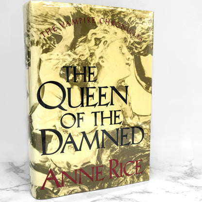 The Queen of the Damned by Anne Rice [FIRST EDITION] 6th Print  ❧ 1992