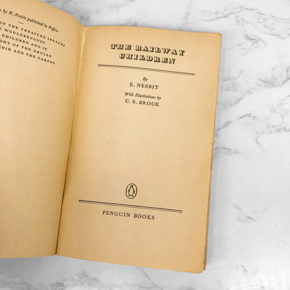 The Railway Children by E. Nesbit [U.K. MOVIE TIE-IN PAPERBACK] 1971 • Penguin