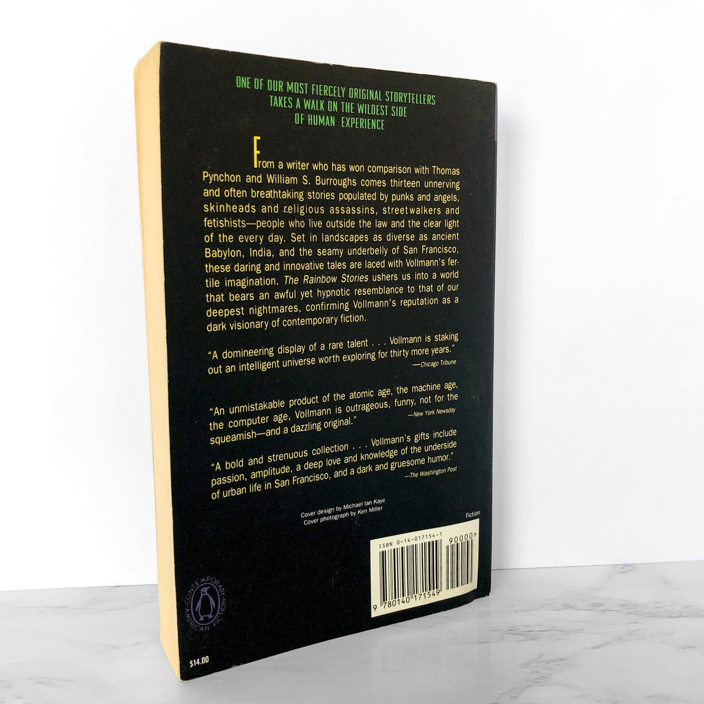 The Rainbow Stories by William T. Vollman [TRADE PAPERBACK] 1992 • Penguin