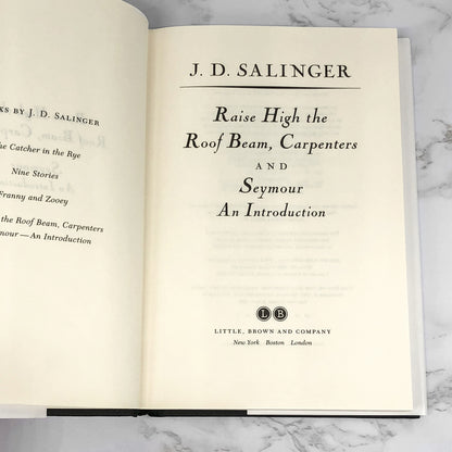 Raise High the Roof Beam, Carpenters & Seymour: An Introduction by J.D. Salinger [HARDCOVER RE-PRINT] 2010 • Little Brown