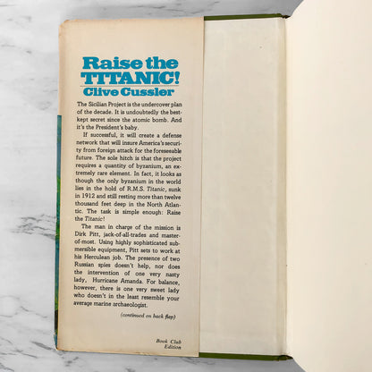 Raise the Titanic! by Clive Cussler [FIRST BOOK CLUB EDITION / 1976]