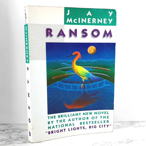 Ransom by Jay McInerey [FIRST EDITION PAPERBACK] 1985