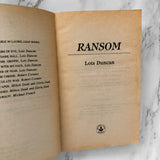 Ransom by Lois Duncan [1984 PAPERBACK] - Bookshop Apocalypse