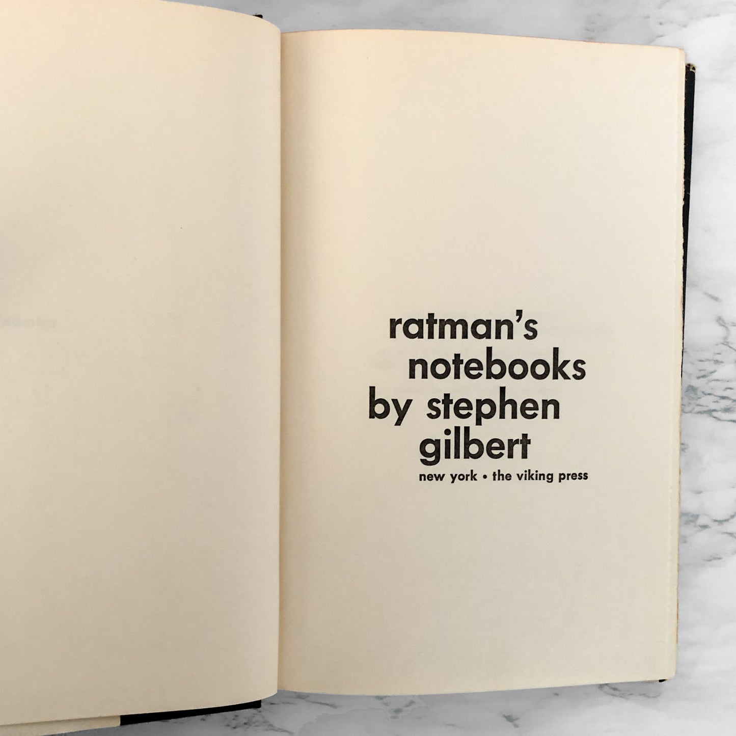 Ratman's Notebooks [aka Willard] by Stephen Gilbert [FIRST BOOK CLUB EDITION / 1969]