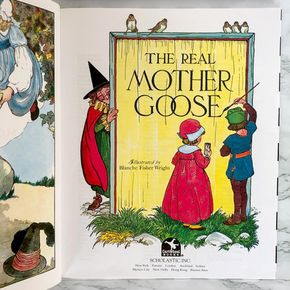 The Real Mother Goose by Blanche Fisher Wright [1994 HARDCOVER]