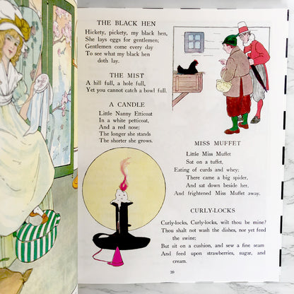 The Real Mother Goose by Blanche Fisher Wright [1994 HARDCOVER]