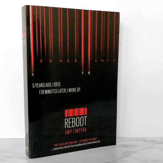 Reboot by Amy Tintera SIGNED! [FIRST PAPERBACK PRINTING] 2014