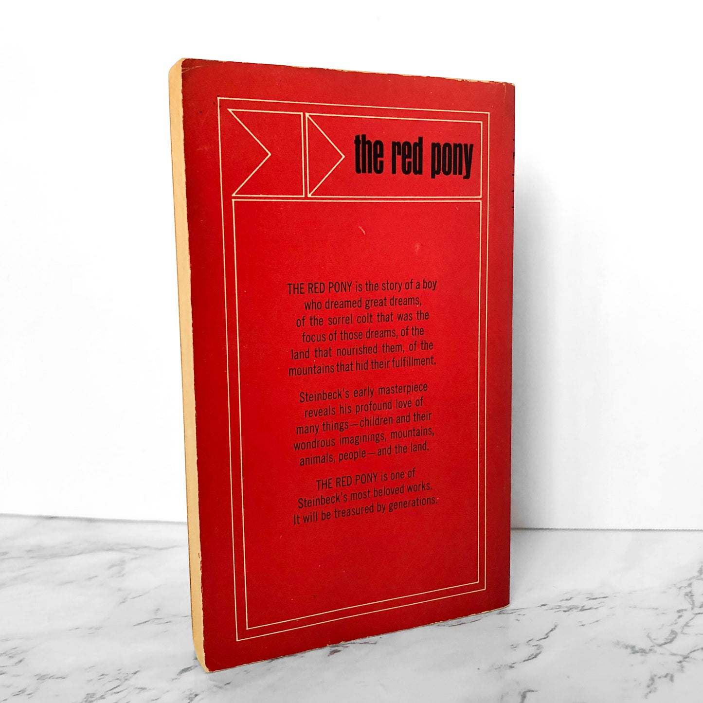The Red Pony by John Steinbeck [1963 PAPERBACK] - Bookshop Apocalypse