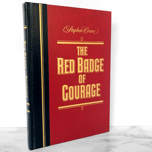 The Red Badge of Courage by Stephen Crane [ILLUSTRATED HARDCOVER] • 1982