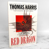 Red Dragon by Thomas Harris [TRADE PAPERBACK] 1998 • Delta • Hannibal #1