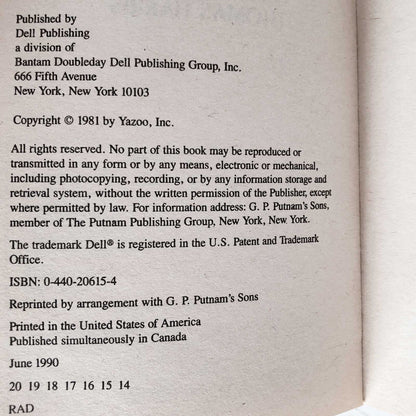 Red Dragon by Thomas Harris [1990 PAPERBACK]